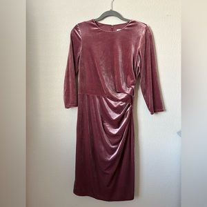 Eliza J Velvet Sheath dress